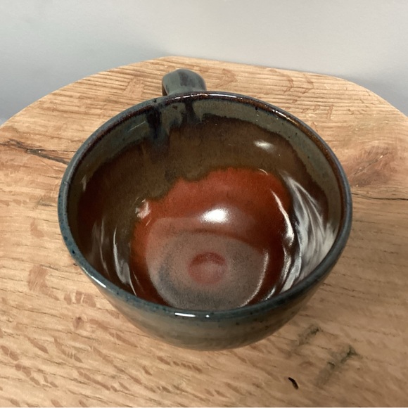 Hand Thrown Pottery Stoneware Mug / Cup - Ceramic Crafted - Excellent - Rare - Picture 6 of 11